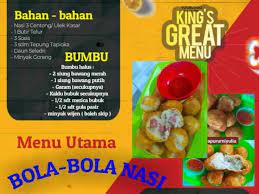 # ambil tusuk sate , bentuk seperti sempol ayam sampai adonan habis Dapur Mania Bola Nasi Facebook