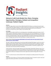 American express credit card malaysia. Malaysia Credit Cards Market Size Share Emerging Opportunities Malaysia Credit Cards Market Joomag Newsstand