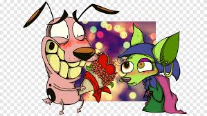 Maybe you would like to learn more about one of these? Dog Eustace Bagge Fan Art Drawing Courage Dog Animals Vertebrate Png Pngegg