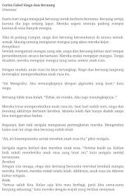 Check spelling or type a new query. Buatlah Fabel Yang Mengandung Orientasi Komplikasi Resolusi Dan Koda Brainly Co Id