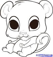How to draw an anime lion. Easy To Draw Lion Cute Novocom Top