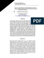 Malaysian journal of environmental management, 7. Definisi Kawasan Sensitif Alam Sekitar