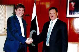 Ambassador European Union Shaking Hand With For Interior Pakistan Malik Habib Khan Pakistan Ambassador Imran Khan