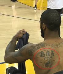Back is nearly the best placement for a tattoo. Kyrie Irving Tattoos Every Piece Of Ink On The Star S Body