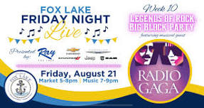 Fox Lake Friday Night Live Week 10 - Legends of Rock