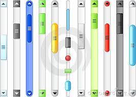 Scrollbar User Interface Design Scroll Bar Website Design