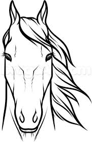 How to draw a basic horse? How To Draw A Very Cute Horse Peepsburgh