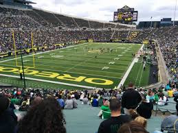 autzen stadium section 20 rateyourseats com