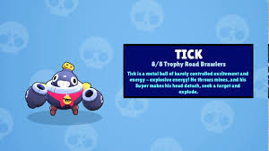 In this guide, we featured the basic strats and stats, featured star power and super attacks! Brawl Stars Unlocking Tick Youtube