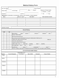 Medical Form Templates Microsoft Word Lovely Medical History Form Samples Learn More About A Patients In 2020 Medical History Health History Form Health History