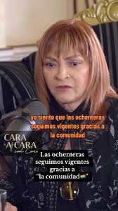 Las cantantes ochenteras seguimos vigentes gracias a la comunidad LGBT  🏳️‍🌈 Yo le debo mi carrera al público pero en especial a la comunidad” En  voz de la@primera actriz y cantante Rocio Banquells ...
