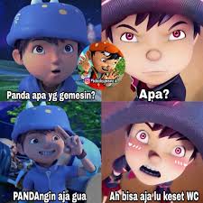 Bikin Ngakak 10 Meme Kocak Boboiboy Ini Lucu Tapi Ngeselin Banget Di 2020 Cartoon Jokes Lucu Meme
