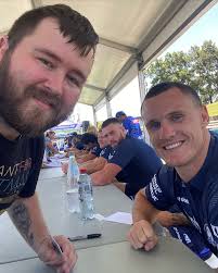 Connor Tracey (Canterbury-Bankstown Bulldogs NRL Player) and I 😄  #ConnorTracey #CanterburyBankstownBulldogs #Bulldogs #Doggies #DogsOfWar  #BelmoreSportsGround #NRL