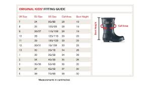 Hunter Boots Kid Size Chart Kids