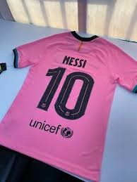 Condition is new with tags. Nike Fc Barcelona Third Jersey 20 21 Pink Black 10 Lionel Messi Size Xl Only Ebay