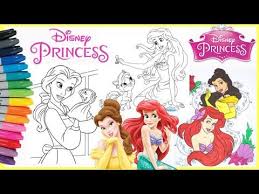 Belajar menggambar gaun princess motif polkadot dan mewarnai. Mewarnai Putri Duyung Ariel Disney Princess Coloring Page Belle Ariel The Little Mermaid Youtube Disney Princess Colors Ariel The Little Mermaid Disney Ariel