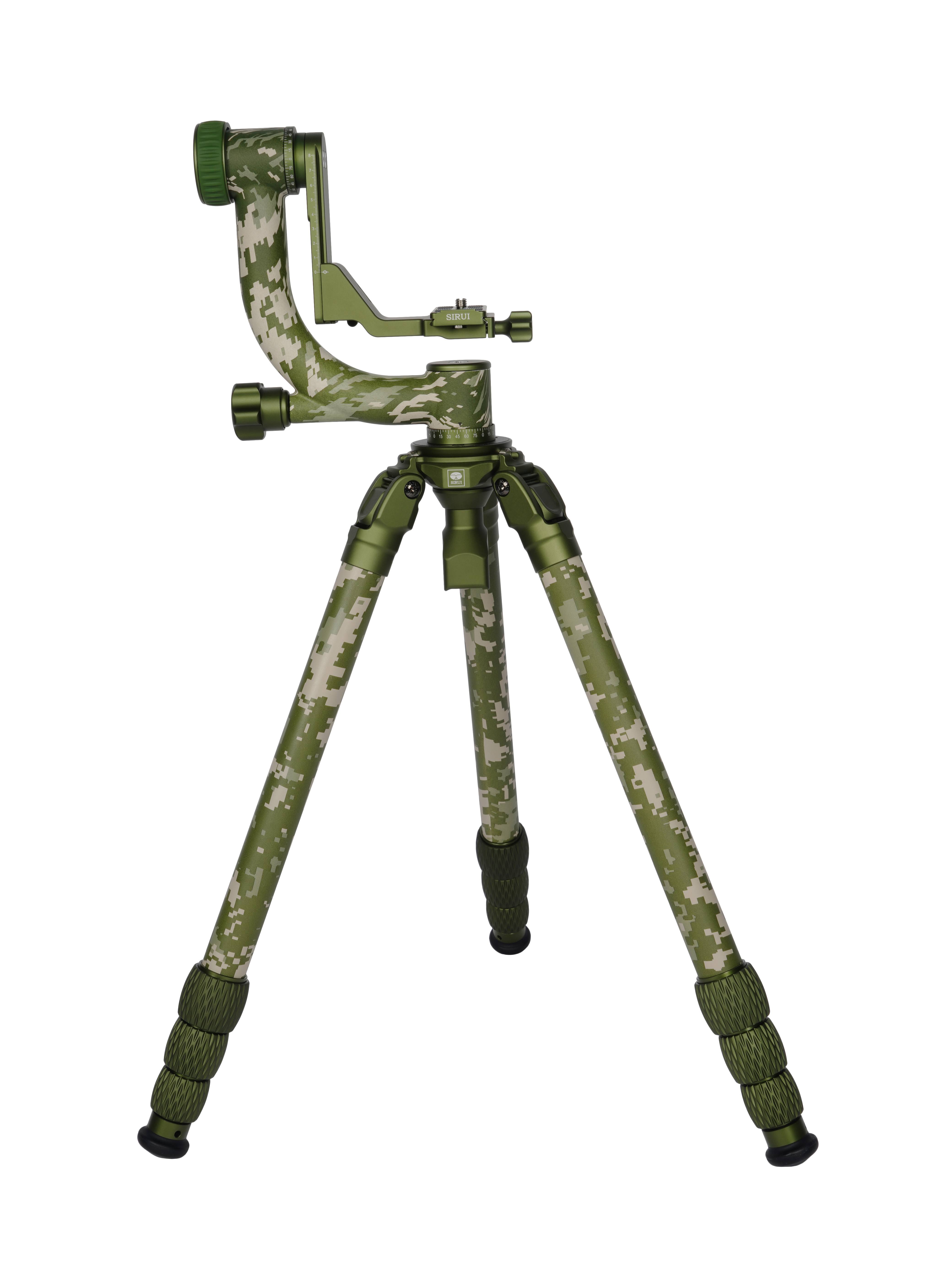 Sirui CT-3204 Explorer Series Carbon Fiber Tripod with CH-20 Gimbal Head