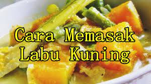 Cara masak macam ni orang panggil tumis darat. Resepi Labu Kuning Tumis