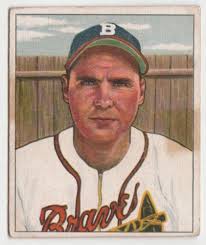 Boston Braves" Dick Hoover Signed 3X5 Card COA