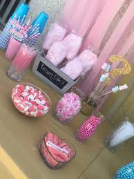 Team Girl Gender Reveal Candy Buffet Table Gender Reveal Party Decorations Gender Reveal Decorations Baby Gender Reveal Party