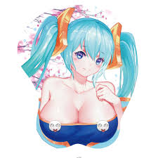 DJ Sona Mouse Pad League Of Legends Sona Mouse Pad Boobs Mouse Pads - ACG.RE