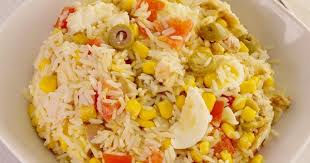 Salade De Riz D Ete Facile Recette Recette Salade De Riz Salade De Riz Recette Salade