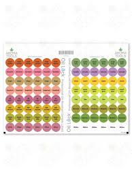 Best Value Oil Lock Label Set For Doterra Sample Vials 480 Circle 240 Rectangle