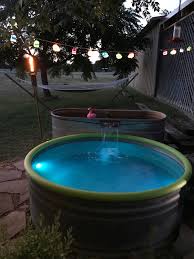 Clover House How To Install A Stock Tank Pool With A Waterfall