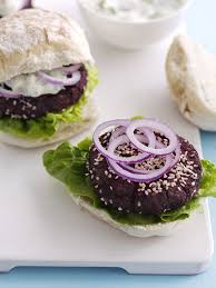 Beetroot Burgers With Herb Feta Sauce Recipe Beetroot Burgers Recipes Food