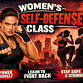 Women's Self Defense Class