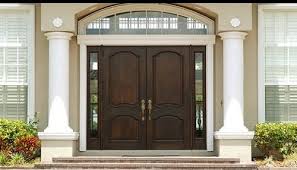 Ideal for wide entrances, double front doors will help you create an impressive entrance garage entrances. Exterior Wood Doors A Complete Overview Entrance Door Design House Designs Exterior Front Door Design