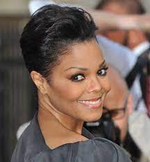 Janet Jackson Glamorous Hair Pixie Haircut Thin Hair Short Hair Styles