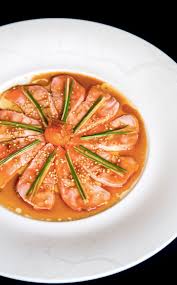 New Style Salmon Sashimi At Nobu Famous Chefs Signature Dishes Signature Dishes Salmon Sashimi Dishes