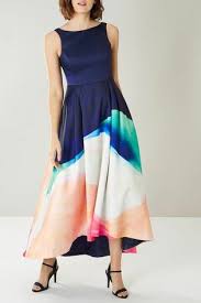 Coast Blue Scarlett Full Midi Printed Maxi Dress Printed Maxi Dress Maxi Dress Dresses