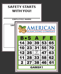 You can print custom bingo cards for an entire classroom on your normal computer and. Large Custom Bingo Card Proof Request Safety Star