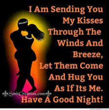 Image Result For Good Night Hugs And Kisses On Bed Good Night Hug Good Morning Beautiful Quotes Good Night Quotes