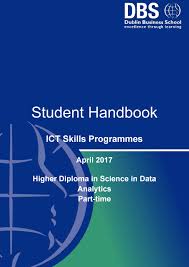 P T Ict Data Analytics Handbook April 2017 By Dublin