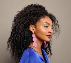 Acrylic Mirror Earrings. Long Dangle Earrings. Pink Oversized Earrings