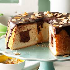 Chocolate Filled Angel Food Cake Recipe How To Make It Taste Of Home