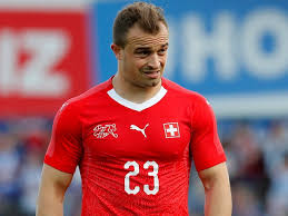 This world cup sucks, where is shakira. Xherdan Shaqiri Goal Celebration Against Serbia Was Just