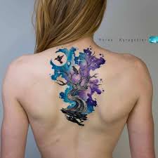 This is a slightly altered version, without the sun & moon, of my original tree of life drawing: Koray Karagozler Where You Invest Your Love You Invest Your Life Tree Life Love Nature Naturelovers Tattoo Watercolor Watercolourtattoo Moon Stars Birds Abstract Abstracttattoo Galaxy Sky Koraykaragozler 4strelka