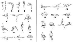 Azzitraining Com Bikram Yoga Poses Yoga Poses Chart Bikram Yoga Postures