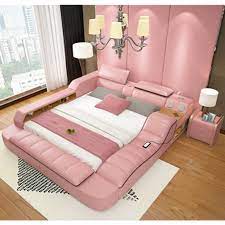 With clean lines and a sleek design contemporary sets can transform even the most traditional of spaces into something new and youtube modern bedroom furniture modern bedroom furniture sets. Simple Modern Master Bedroom Multi Function Massage Leather Bed Bedroom Sets Aliexpress