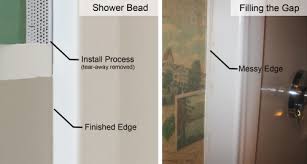 Check spelling or type a new query. How To Finish Drywall Where It Meets The Shower Wallboard Trim Tool