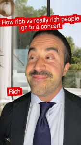How rich vs really rich people go to a concert #richvsreallyrich  #nicholascrown