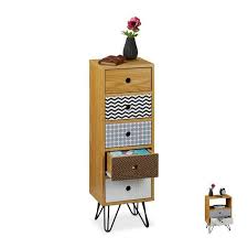 Sobre et fonctionnel, ce meuble tv bois et peinture vous offre de multiples rangements : Relaxdays Petite Armoire Avec Tiroirs Retro Vintage Salon Et Entree Differents Designs Meuble D Appoint Couleurs Achat Vente Chevet Petite Armoire Avec Tiroirs Cdiscount