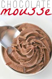 Two Ingredient Chocolate Mousse Desserts Chocolate Recipes Chocolate Mousse