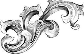Gerader ansatz | rapport 21,3 cm. 7 Barock Muster Ideen Barock Muster Barock Barock Tattoo