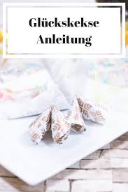 Silvester Diy Gluckskekse Aus Papier Selber Machen Calistas Traum Gluckskekse Glucks Keks Papier Selber Machen