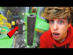How to build a Coin Tower! Inside a Coin Pusher! LIVE!
